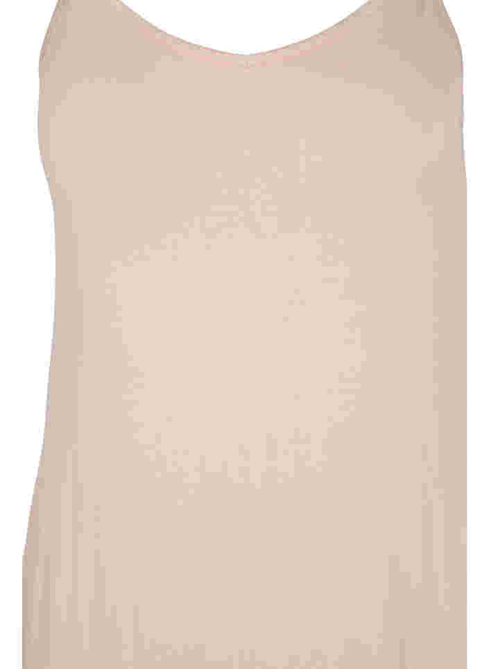 Einfarbiges Unterkleid aus Viskose, Frappé, Packshot image number 2