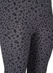 Viskose Leggings mit Leopardendruck, Grau, Packshot image number 2