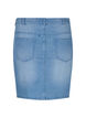 FLASH - Eng anliegender Jeansrock, Blau, Packshot image number 1
