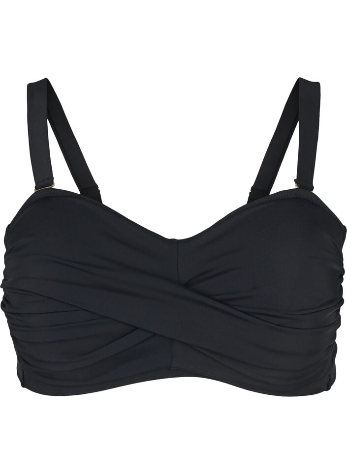 Bikini Oberteil, Black, Packshot image number 0