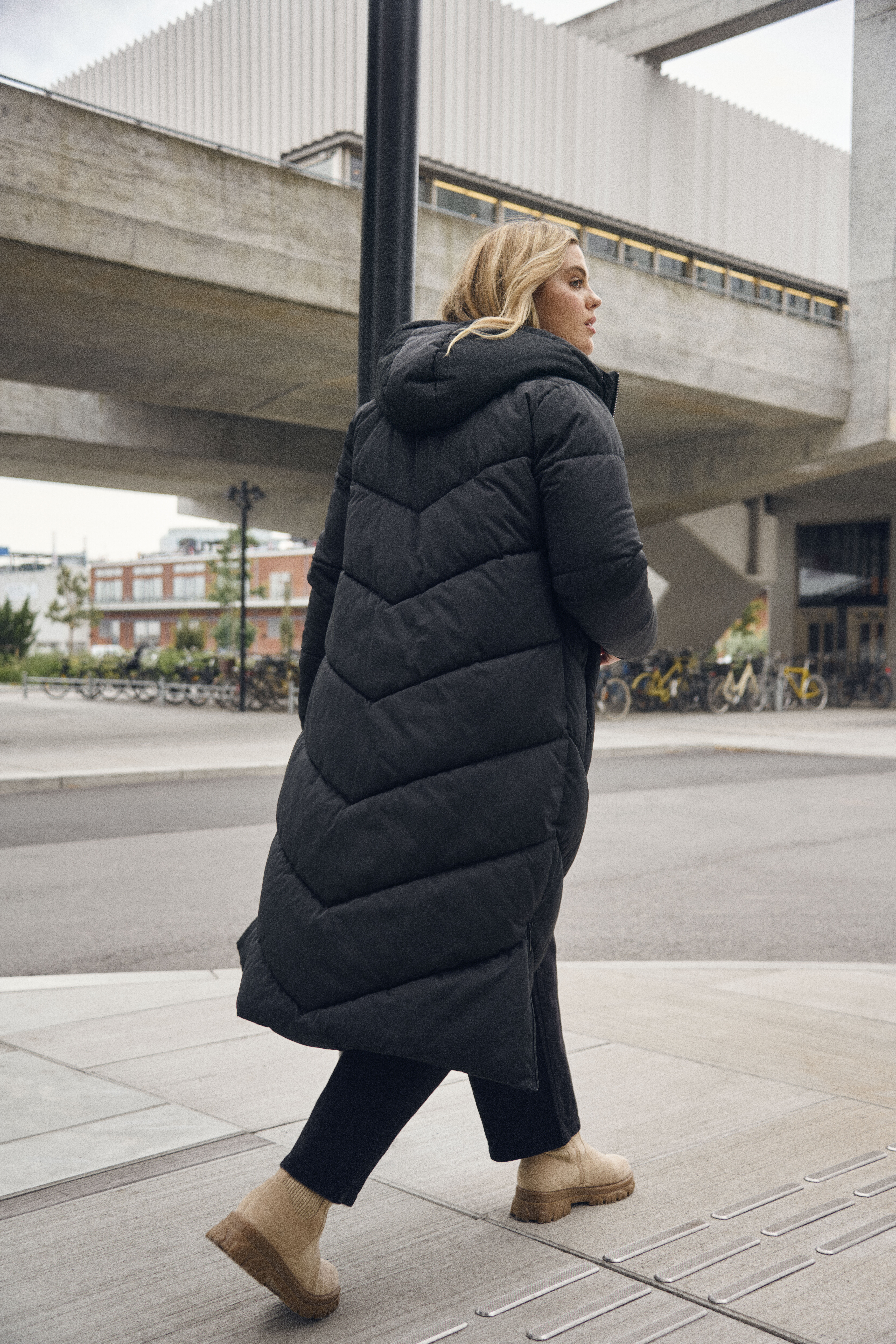 Zizzi Lange Winterjacke, , Model