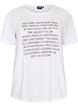 T-Shirt mit Print, Wei&szlig;, Packshot image number 0