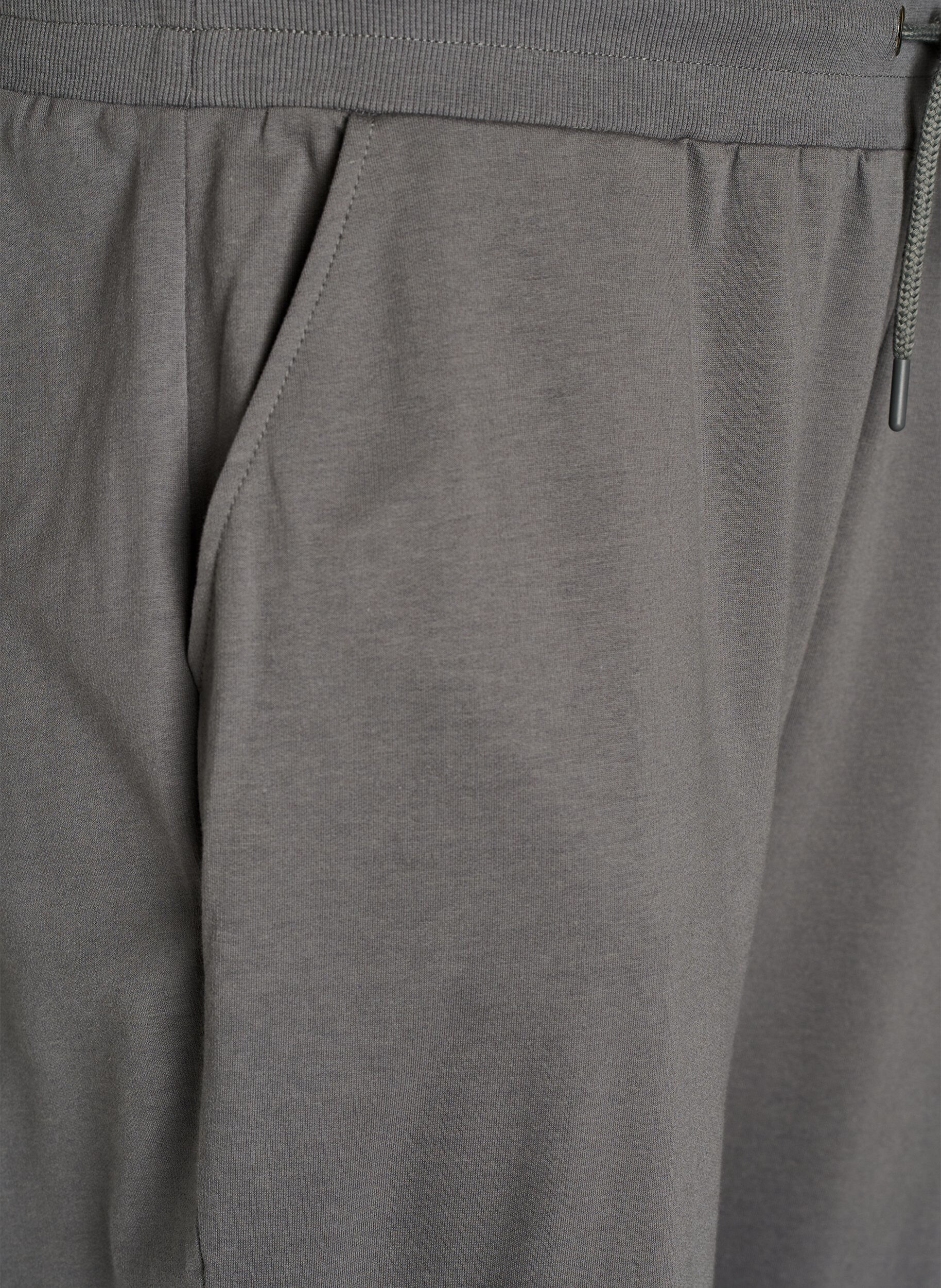 ZizziLockere Trainingshose mit Taschen, Grau, Packshot image number 2