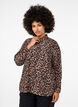 Bluse mit Leopardenmuster, Braun, Model image number 0