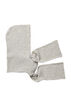 Strickschal mit Kapuze, Grau, Packshot image number 3