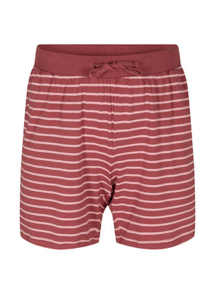 Shorts aus Baumwolle mit Taschen, Apple Butter Stripe, Packshot image number 0