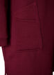 Langer Cardigan mit Kapuze und Rei&szlig;verschluss, Rot, Packshot image number 3