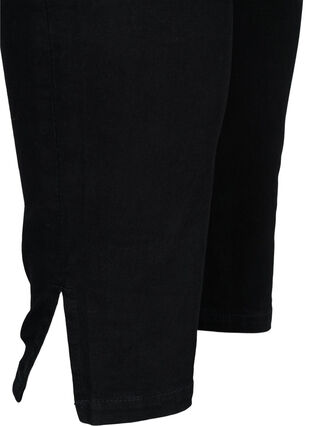 Aktionsartikel - Cropped Amy Jeans mit Schlitz, Black, Packshot image number 3