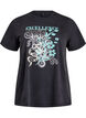 T-Shirt aus Bio-Baumwolle mit coolem Print, Grau, Packshot image number 0