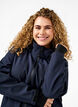 Kurze Softshell-Jacke mit abnehmbarer Kapuze, Blau, Model image number 4