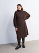 Strickkleid mit Rollkragen, Braun, Model image number 0