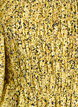 Bluse mit Smock und Karree-Ausschnitt, Gelb, Packshot image number 2