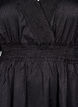 Kleid mit Smockdetails, Schwarz, Packshot image number 2