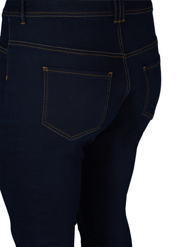 Super Slim Amy Jeans mit hoher Taille, Blue denim, Packshot image number 3
