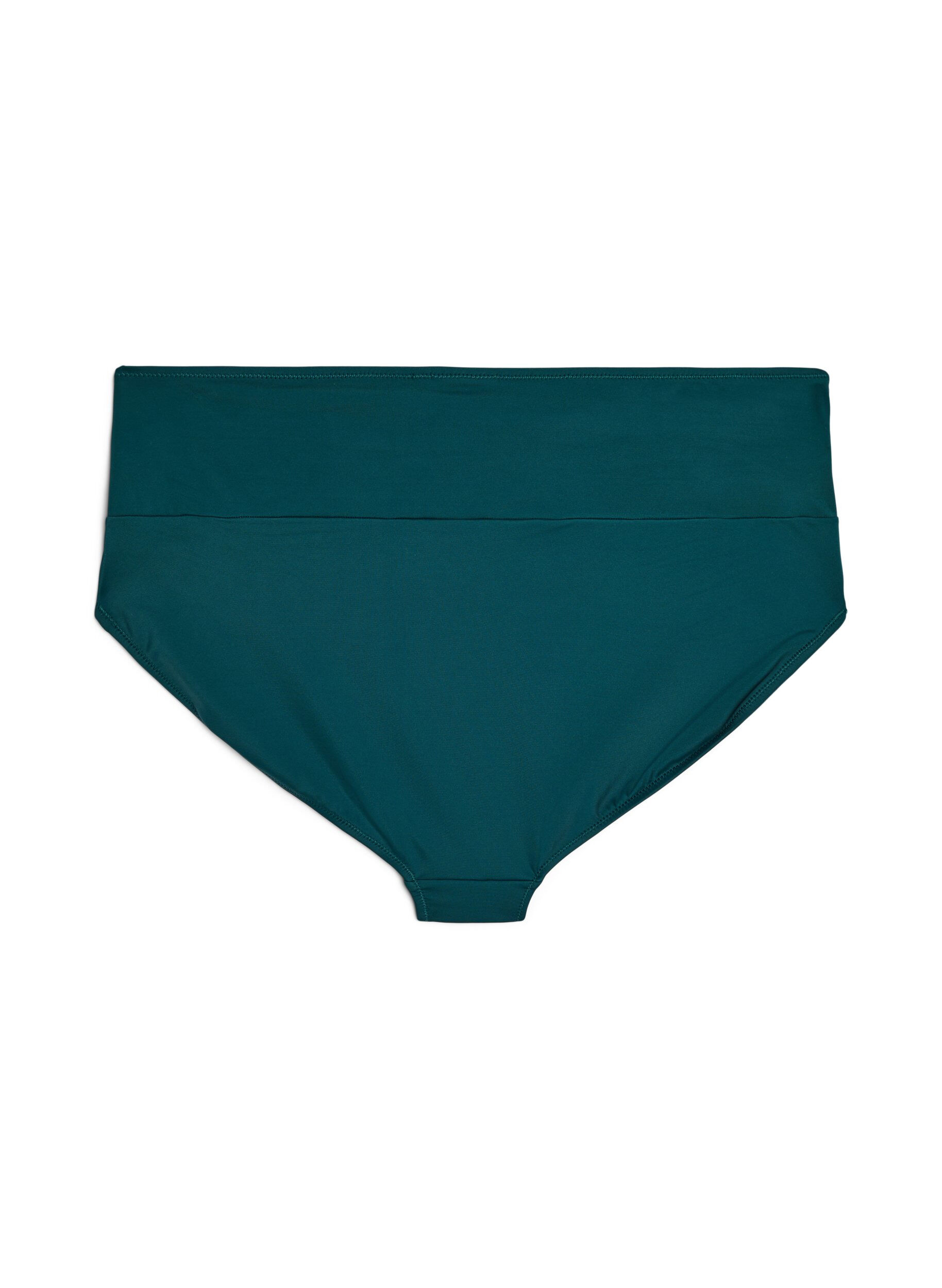 ZizziBikini-Slip mit Wickeldetail, Gr&uuml;n, Packshot image number 1