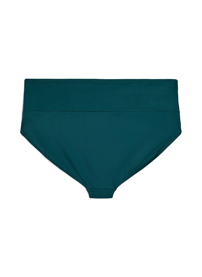 Bikini-Slip mit Wickeldetail, Gr&uuml;n, Packshot image number 1