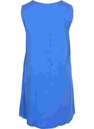 Spencerkleid mit V-Ausschnitt, Dazzling Blue, Packshot image number 1