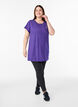 Langes Trainingsshirt, Lila, Model image number 1