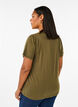 FLASH - T-Shirt mit Motiv, Olive Night Flower, Model image number 1