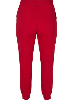 Lockere Sweatpants mit Taschen, Red, Packshot image number 1