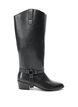 Hoher Stiefel mit abnehmbarem Schaft, Schwarz, Packshot image number 0