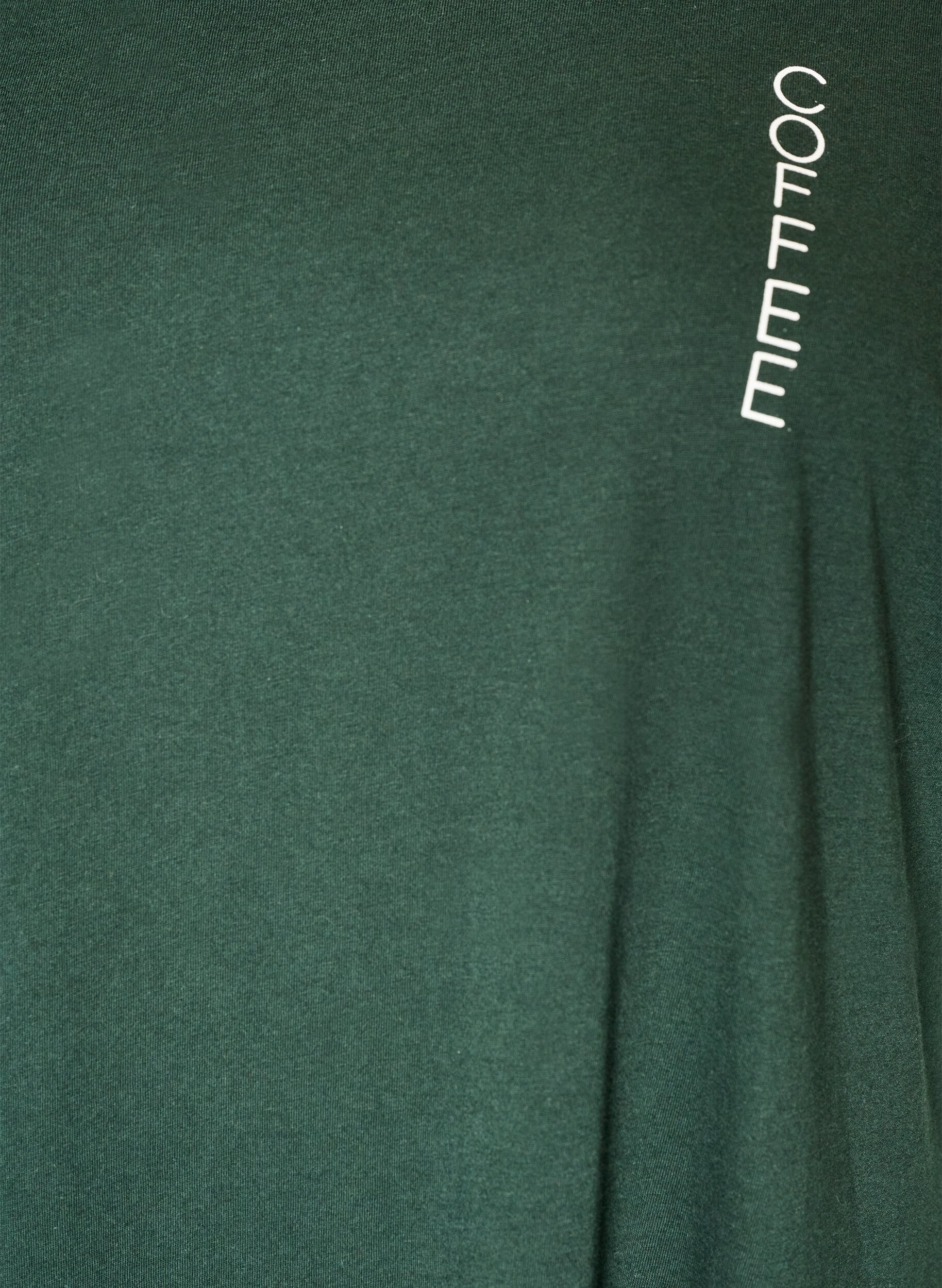 ZizziMidi-Nachthemd aus Bio-Baumwolle, Gr&uuml;n, Packshot image number 2