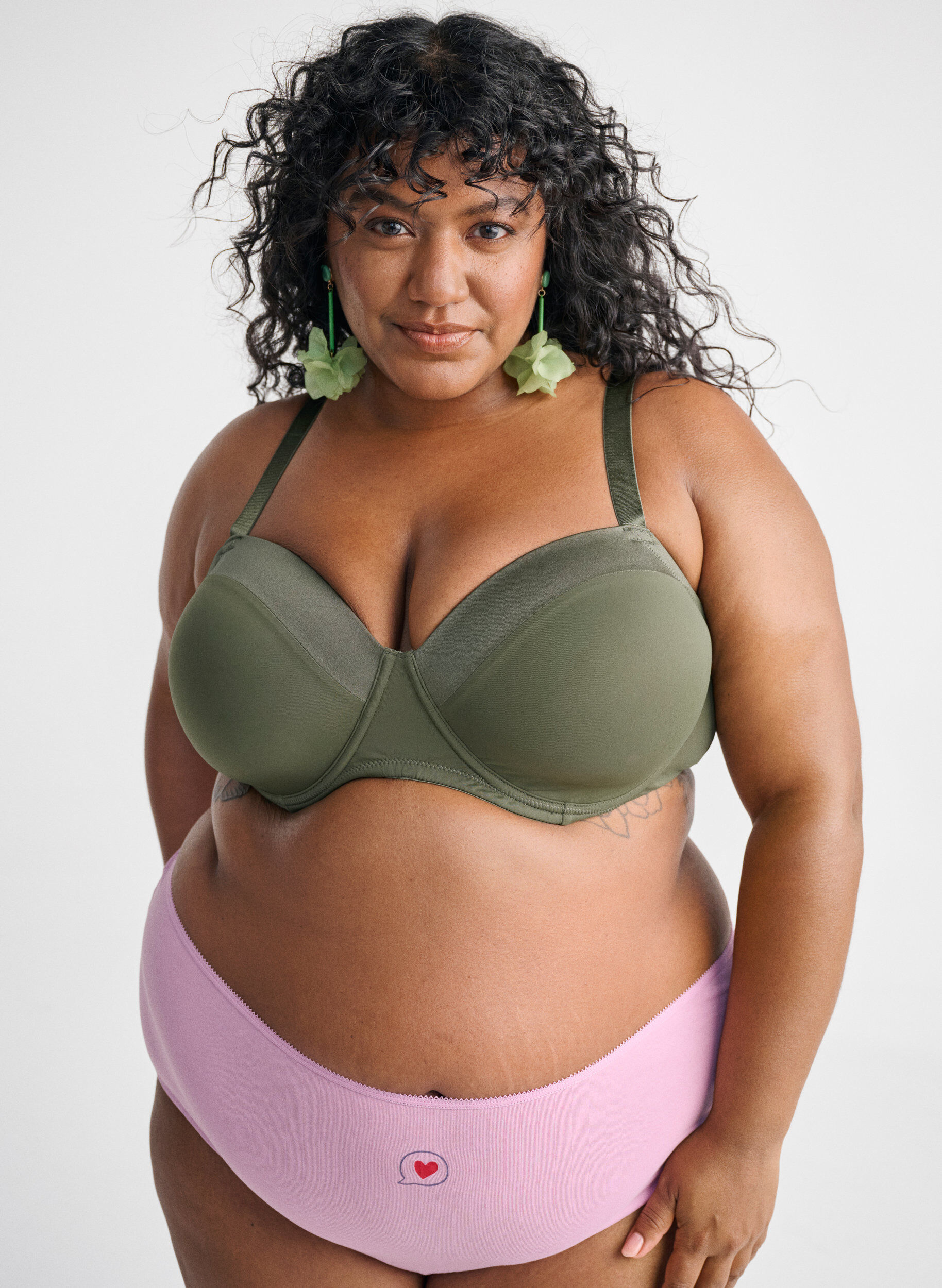 Zizzi 7-pack Hipster-Slips mit normaler Taillenh&ouml;he, Lila, Image image number 0