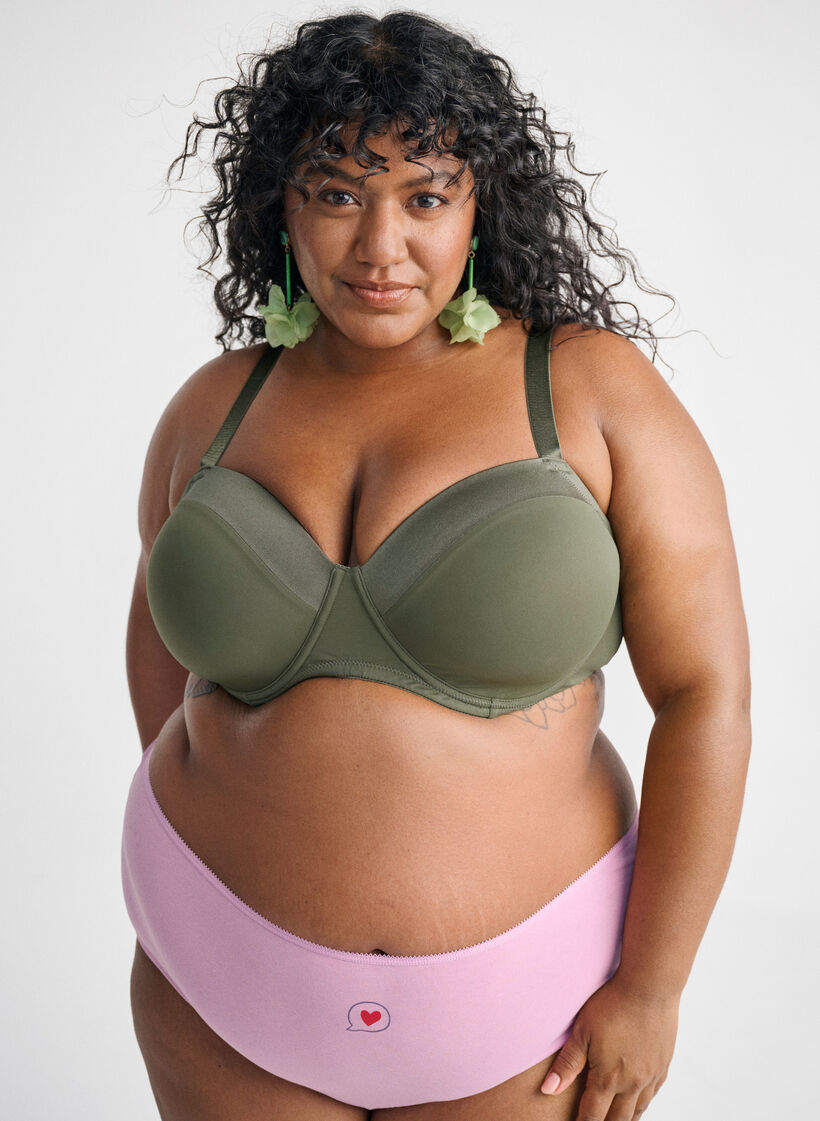 7-pack Hipster-Slips mit normaler Taillenh&ouml;he, Lila, Image image number 0