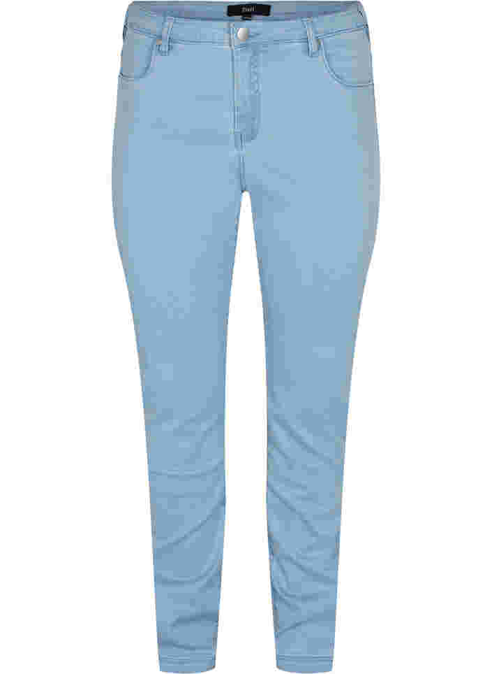 Slim Fit Emily Jeans mit normaler Taille, Ex Lt Blue, Packshot image number 0
