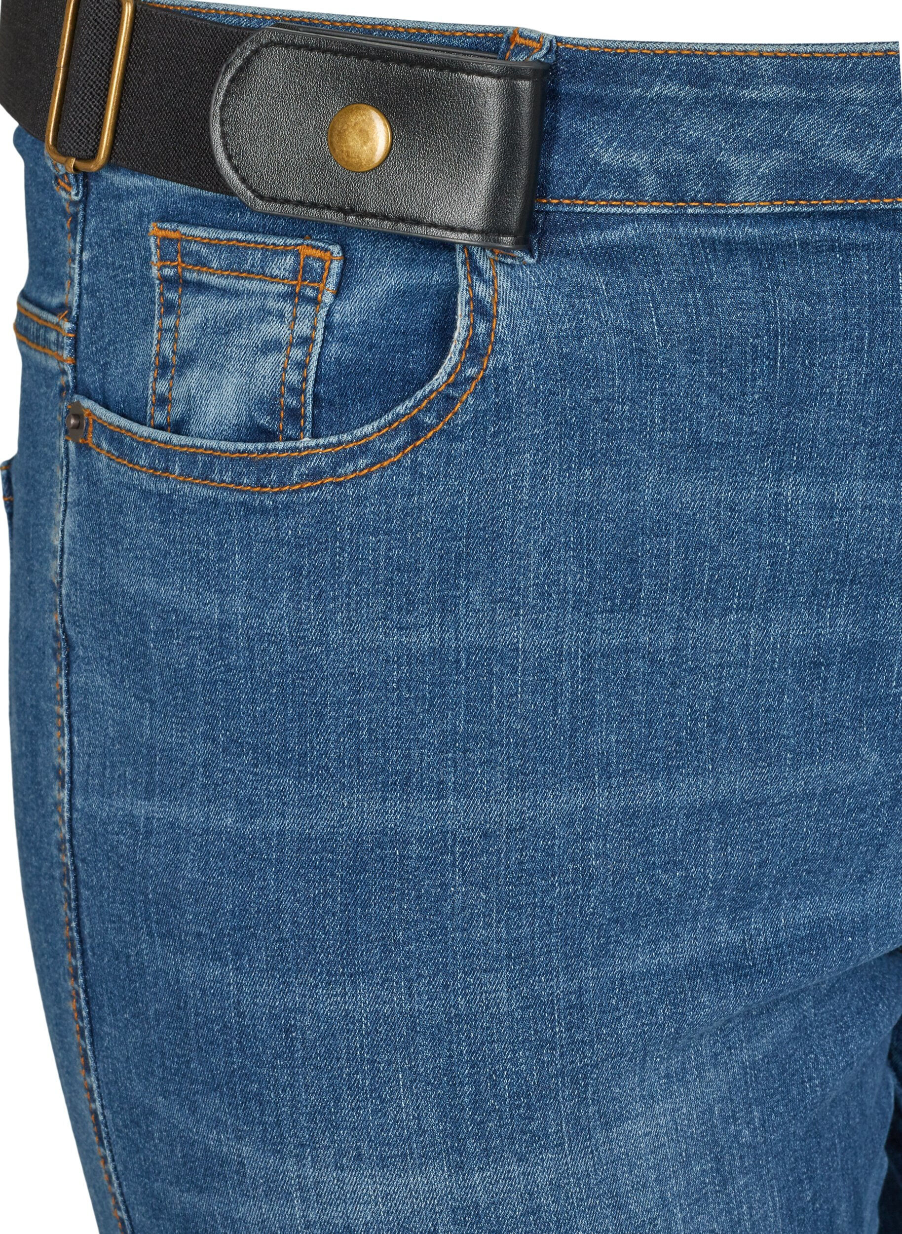 Zizzi Elastischer G&uuml;rtel, Schwarz, Packshot image number 2