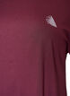 Einfarbiges Trainings-T-Shirt, Rot, Packshot image number 2