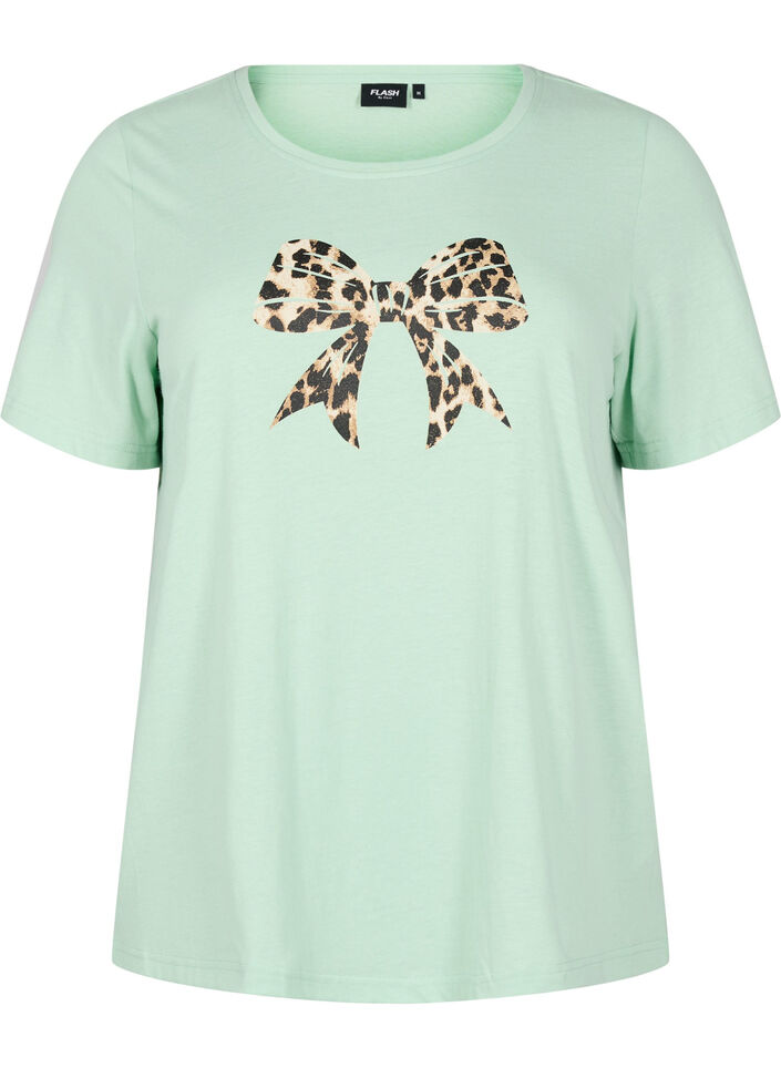 FLASH - T-Shirt mit Print, Grau, Packshot image number 0