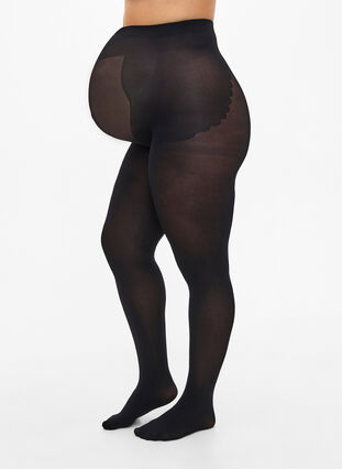 Schwangerschafts-Strumpfhosen mit einer Denier (Fadenstärke) von 100, Black, Model image number 0