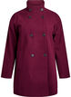 Kurzmantel in A-Linie, Dunkles Bordeaux, Packshot image number 0