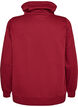 Sweatshirt mit Stehkragen und Taschen, Rot, Packshot image number 1