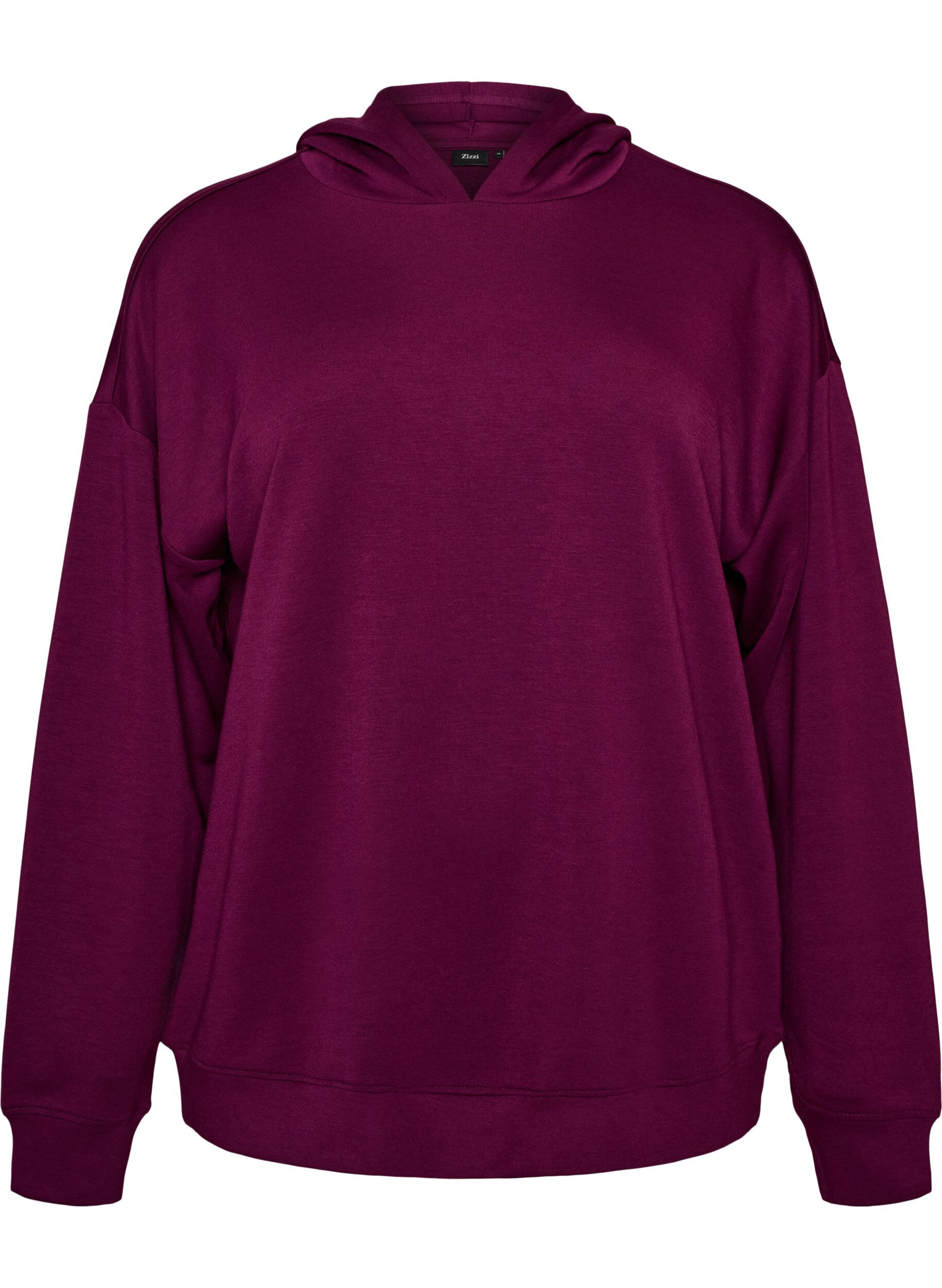 ZizziHoodie aus Jersey, Lila, Packshot image number 0