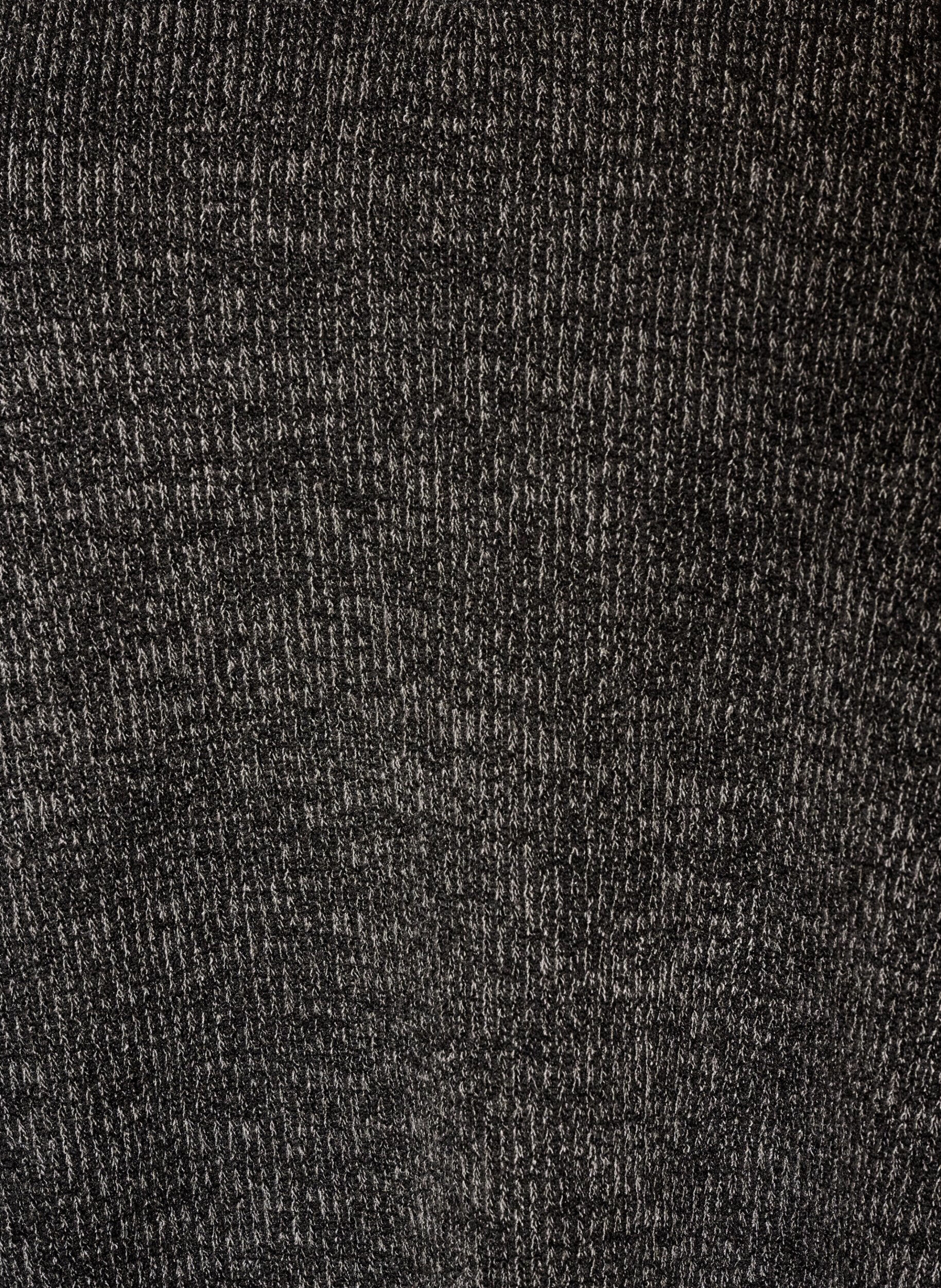 ZizziBluse aus Jersey mit V-Ausschnitt und langen &Auml;rmeln, Schwarz, Packshot image number 2