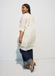 A-Linien-Kleid mit gestuften R&uuml;schen, Vanille, Model image number 2