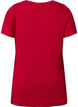 T-Shirt aus Baumwolle mit kurzen Ärmeln, Barbados Cherry BLES, Packshot image number 1