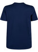 Basic-T-Shirt aus Baumwolle mit Rundhalsausschnitt, Blau, Packshot image number 1