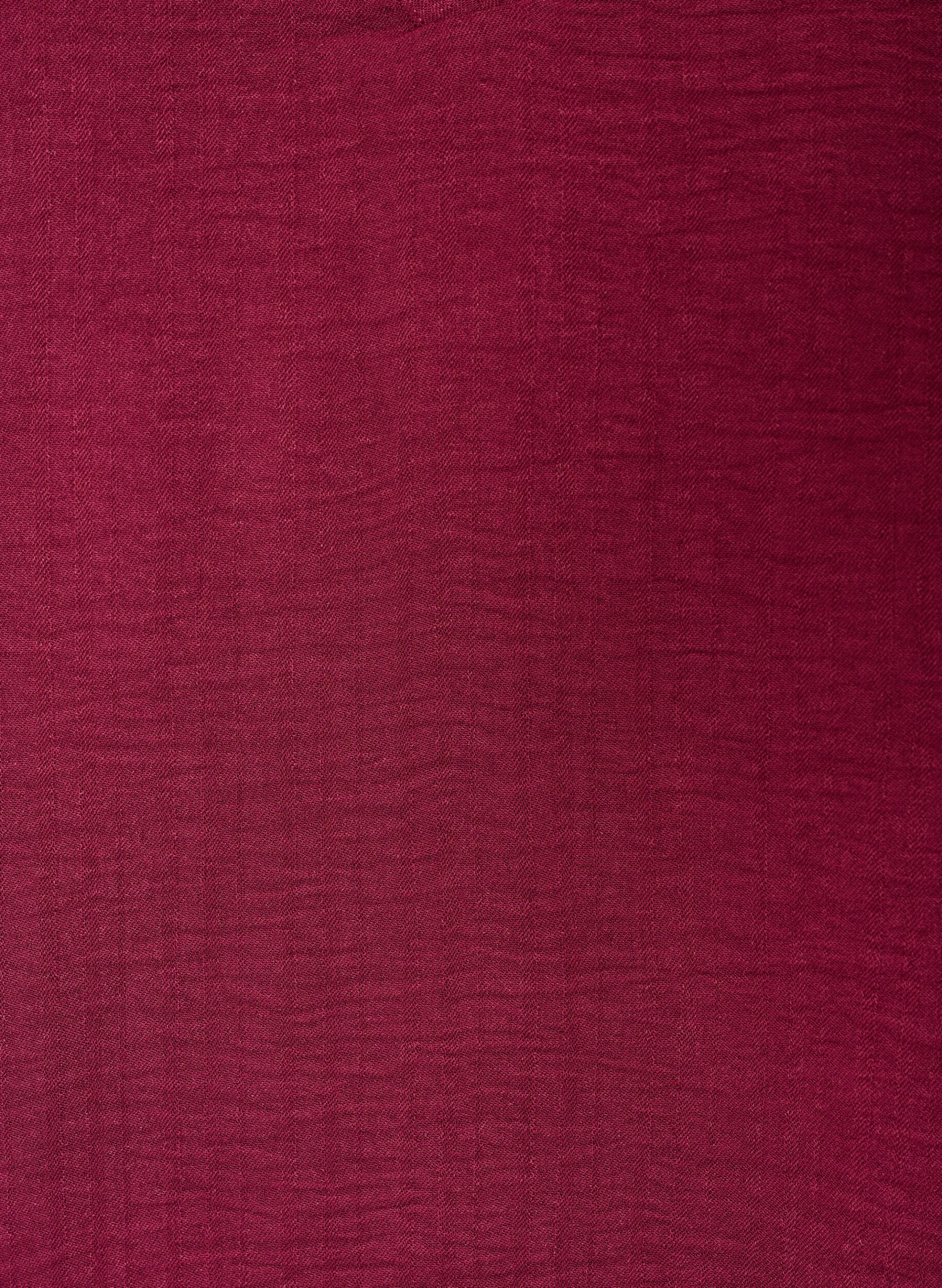 ZizziLockere Bluse mit kurzen &Auml;rmeln, Rot, Packshot image number 2
