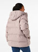 Kurze Steppjacke mit Kapuze, Beige, Model image number 2