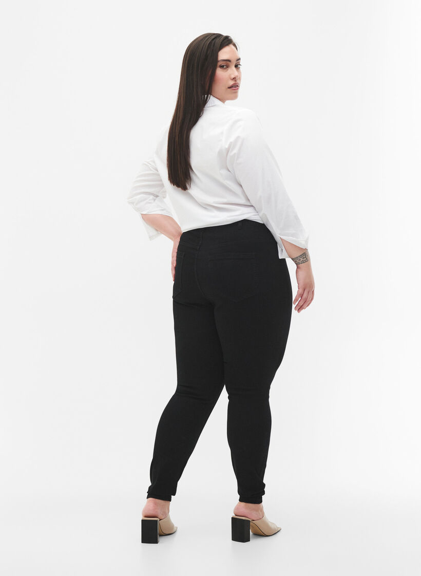 Jeggings mit Rückentaschen, Black, Model image number 1