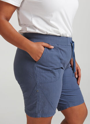 Bequeme Shorts, Vintage Indigo, Model image number 0