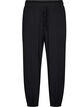 Hoch taillierte Ballonhose aus Jersey, Schwarz, Packshot image number 0