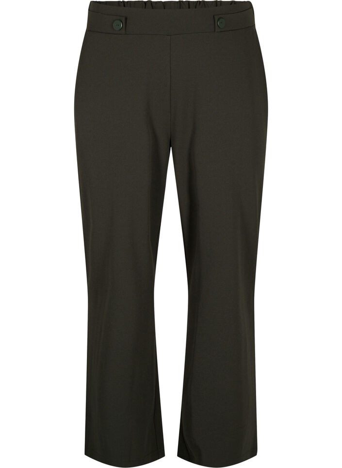 Lockere Hose mit Taschen, Gr&uuml;n, Packshot image number 0