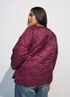 Steppjacke mit Druckkn&ouml;pfen und Rundhalsausschnitt, Dunkles Bordeaux, Model image number 2