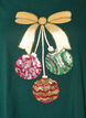 Weihnachts-T-Shirt aus Bio-Baumwolle, Gr&uuml;n, Packshot image number 2