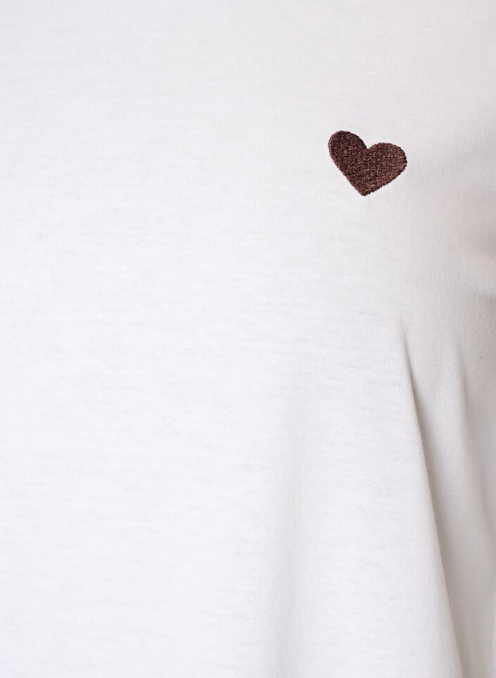 T-Shirt mit Print, Wei&szlig;, Packshot image number 2