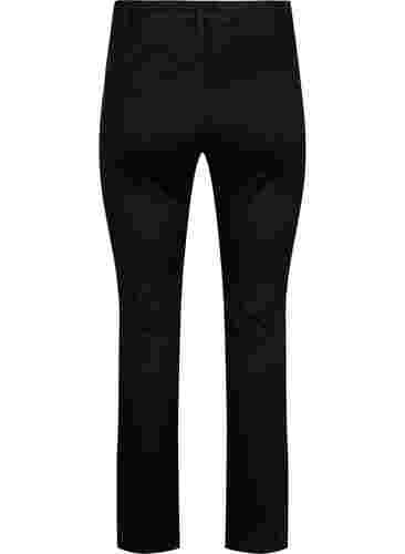 Slim Fit Emily Jeans mit normaler Taillenhöhe, Black, Packshot image number 1
